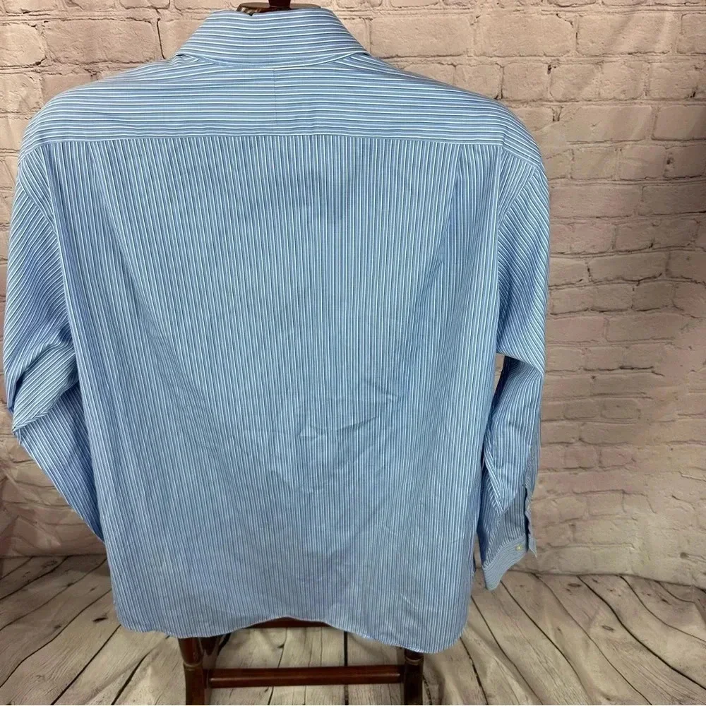 Polo ralph lauren classic fit long sleeve sz 17 dress shirt